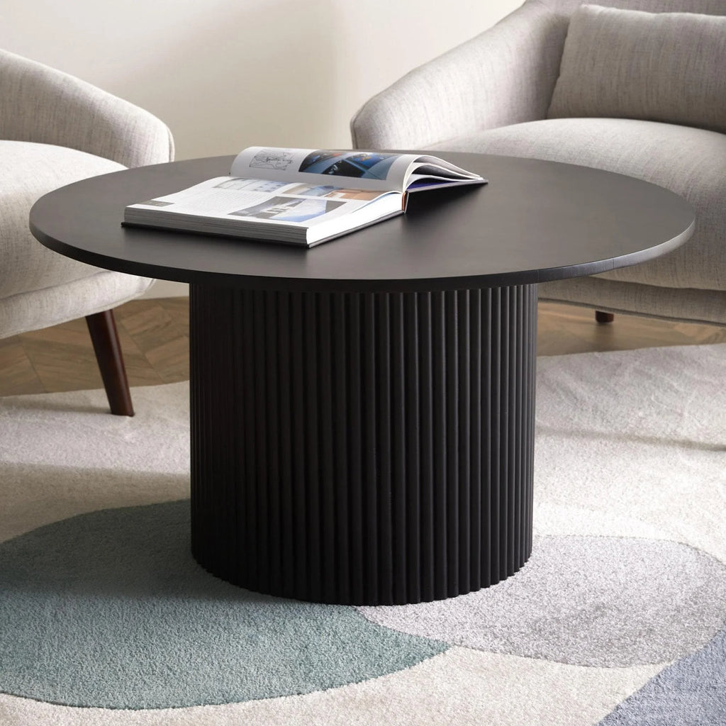 Black Round Coffee Table F301908