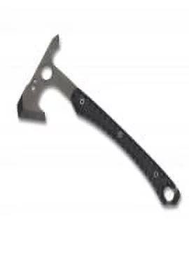 Black G-10 D2 PlainEdge Tomahawk R89899