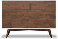 White 6-Drawer Solid Wood Dresser W767702