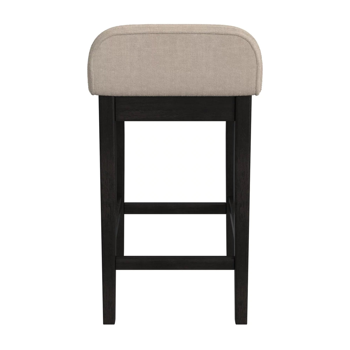 Black Light Beige Wood Counter Stool H731510