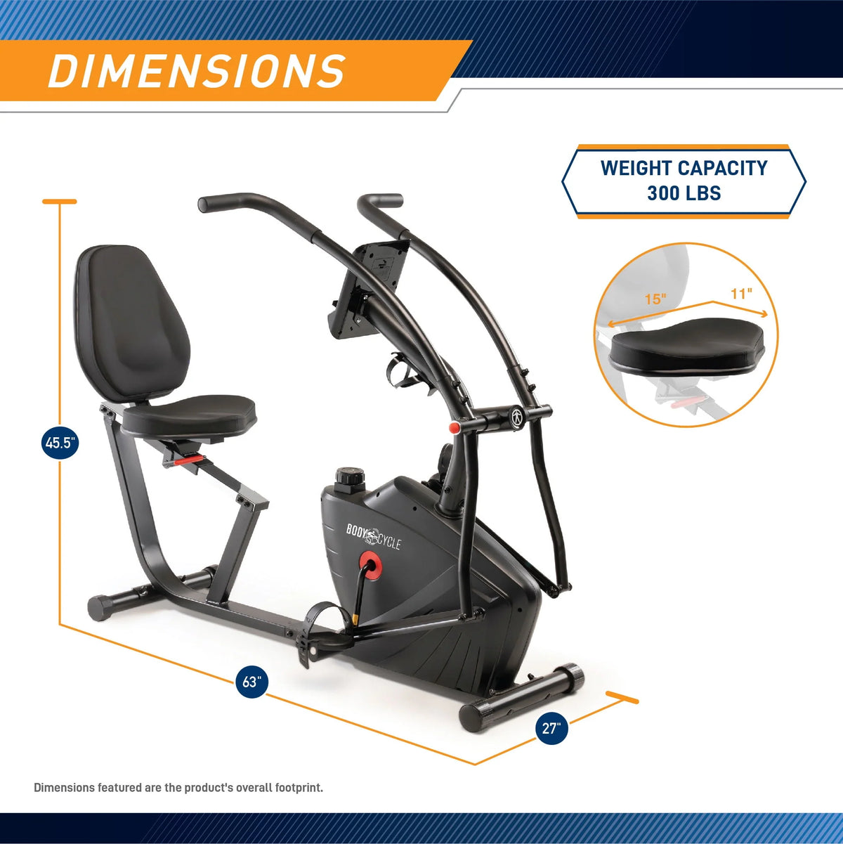 Recumbent Exercise Bike G819