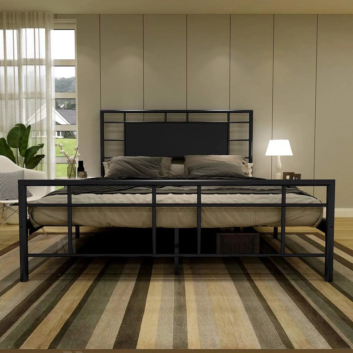 Full Size Adult Platform Metal Bed Frame W385