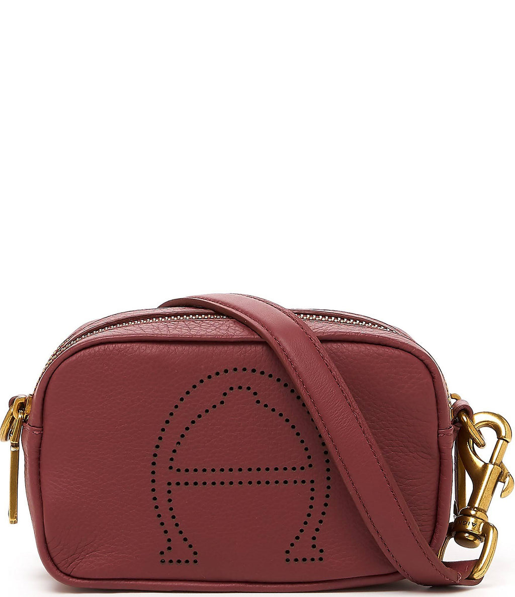 Mini Leather Camera Crossbody Y58735