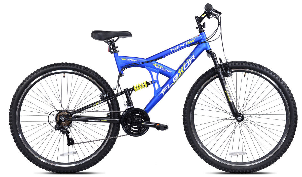 Blue 29 in. Dual Suspension Mountain Bike L4029