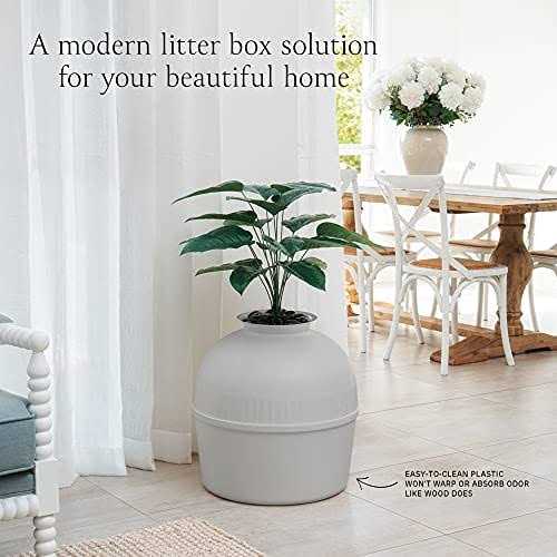 Hidden Litter Box Enclosure with Carbon Filter A4073