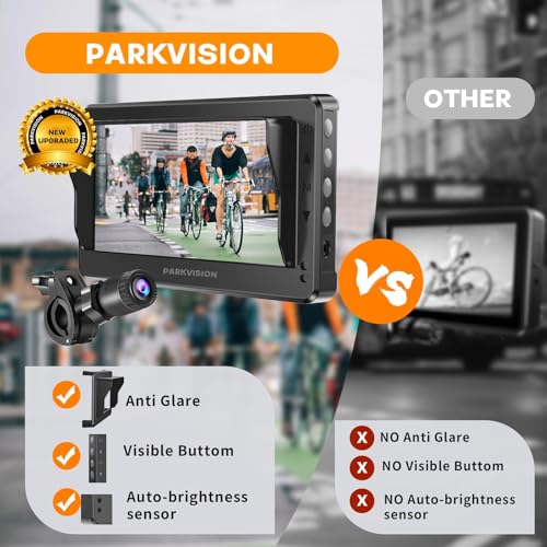 Bicycle Rear View Camera with 4.3'' HD Monitor I797