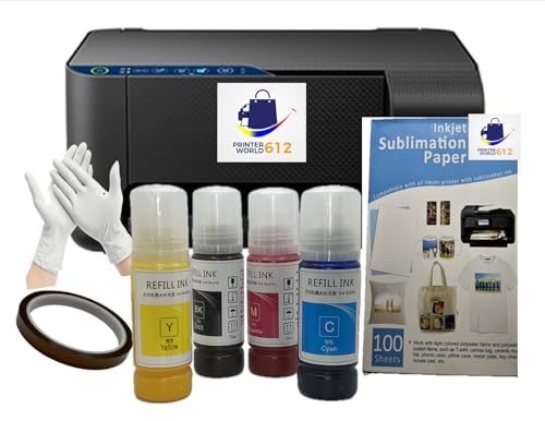 Cartridge-Free Super-Tank Printer with Sublimation Heat Transfer Printing N104