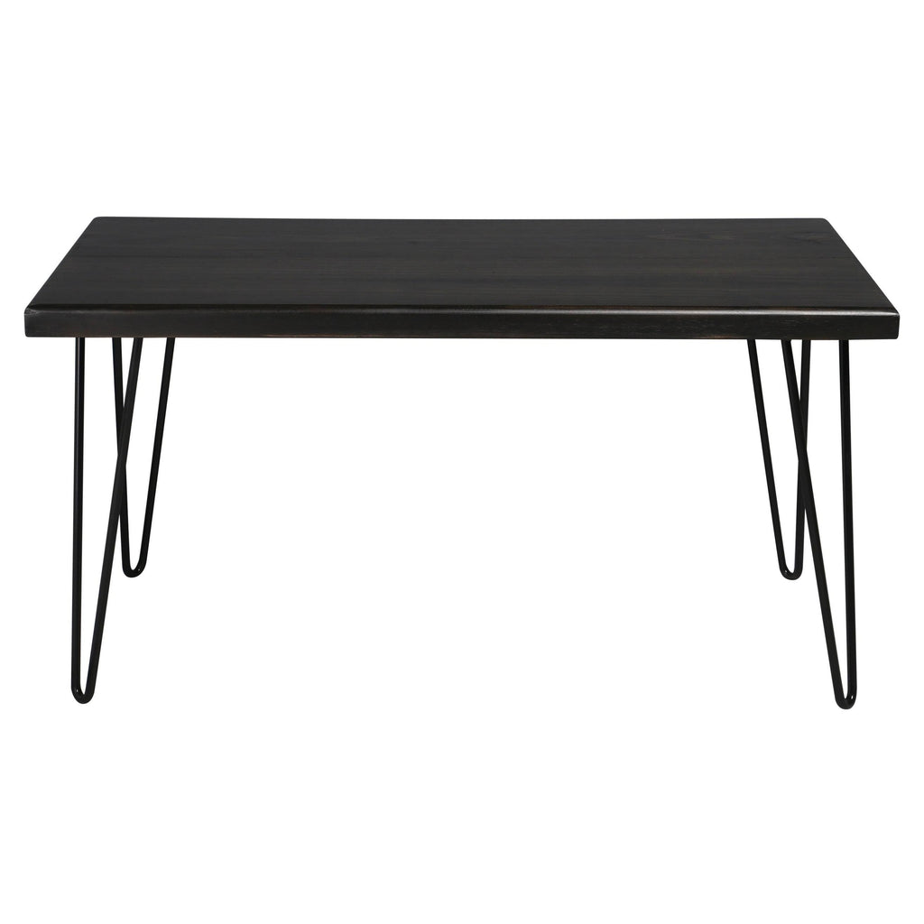 Dark Brown Wood Bench H558