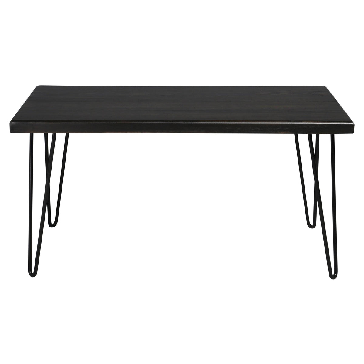 Dark Brown Wood Bench H558