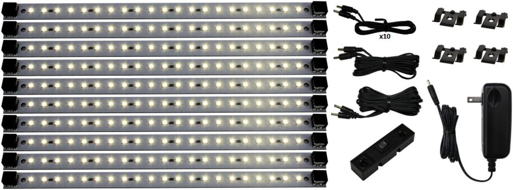21 LED Under Cabinet Lighting Cool White 24 Watt 12V DC E508850