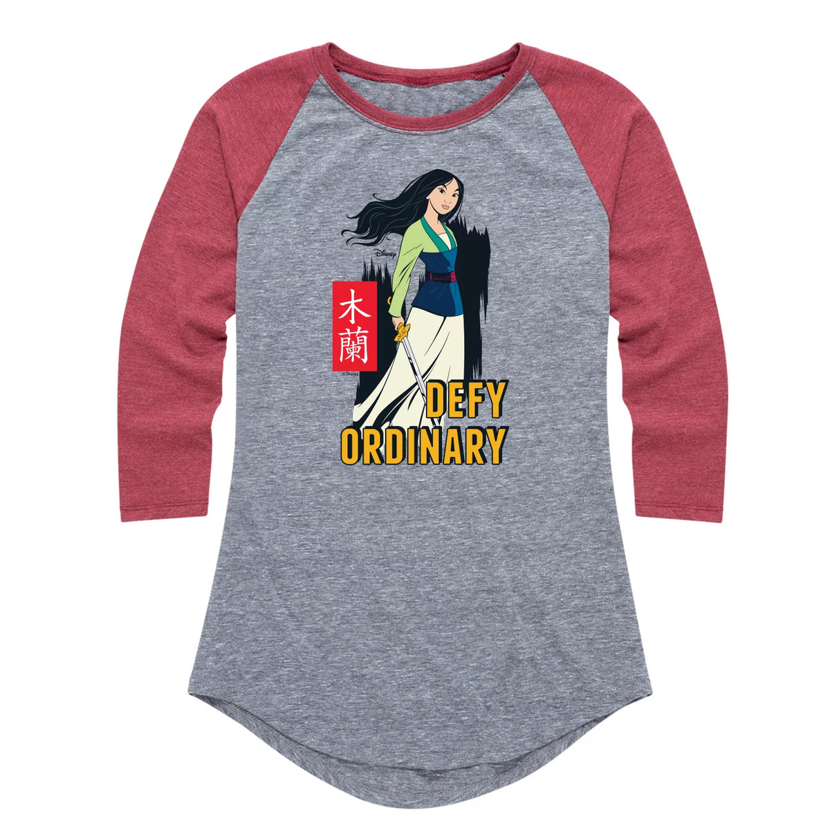 Women's Raglan Graphic T-Shirt R671765