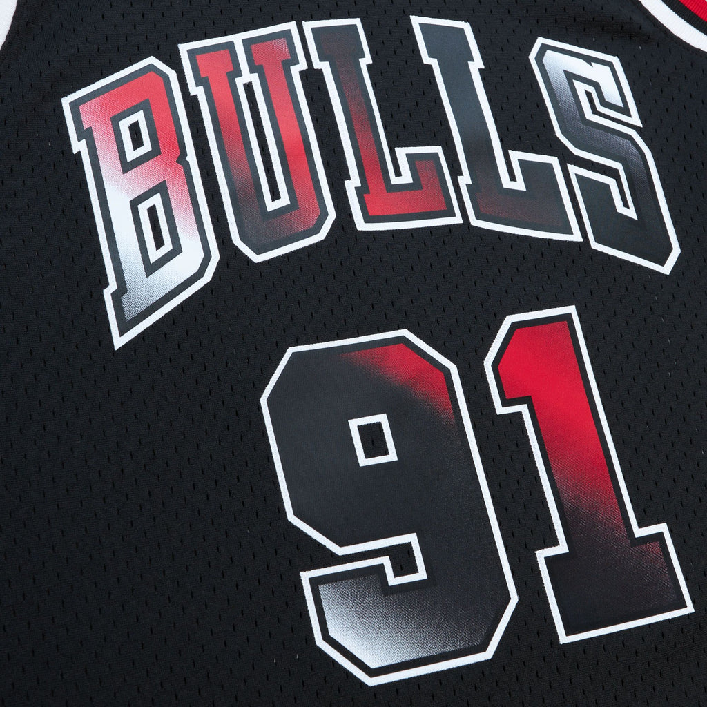 Chicago Bulls 1997-98 Dennis Rodman Swingman Jersey O8119