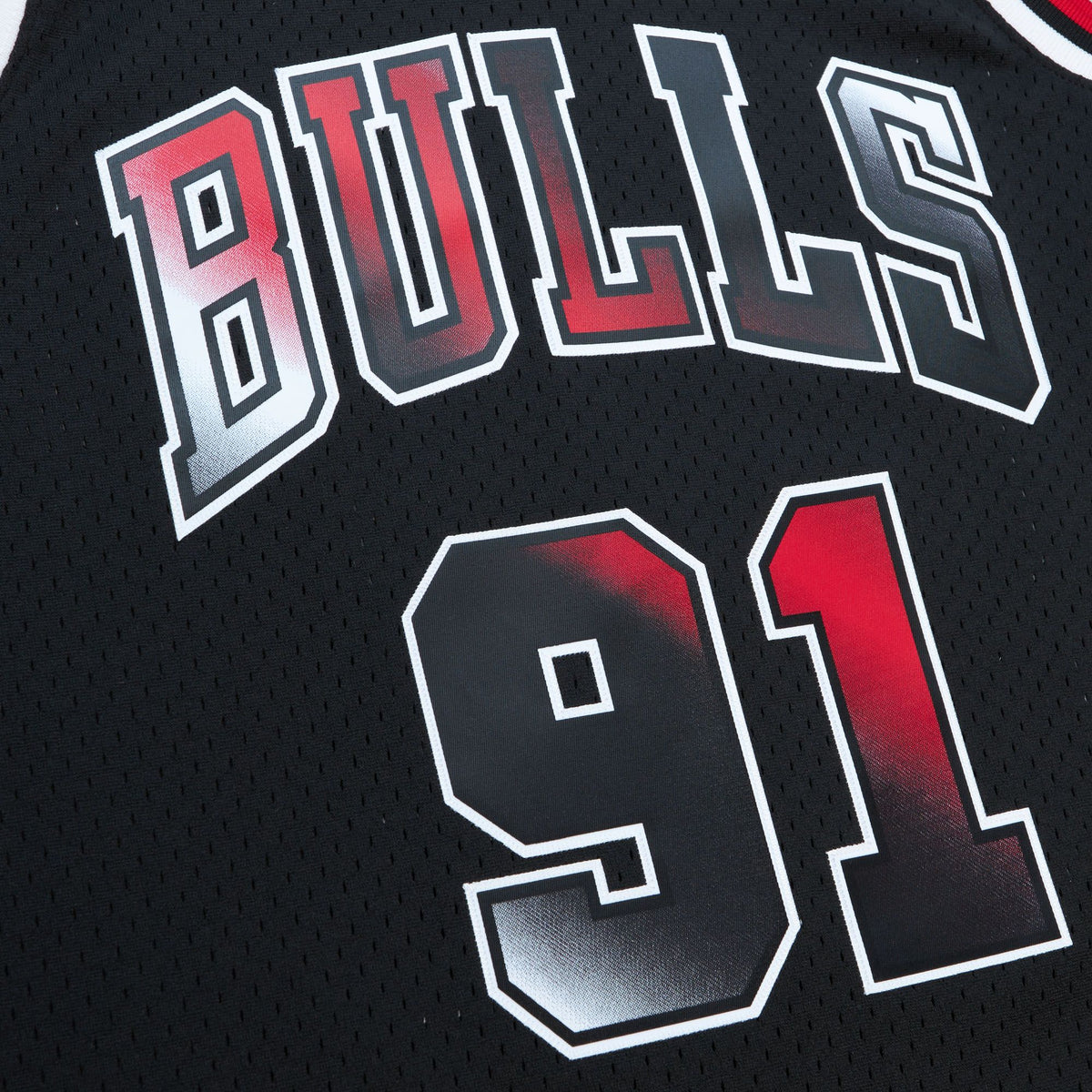 Chicago Bulls 1997-98 Dennis Rodman Swingman Jersey O8119