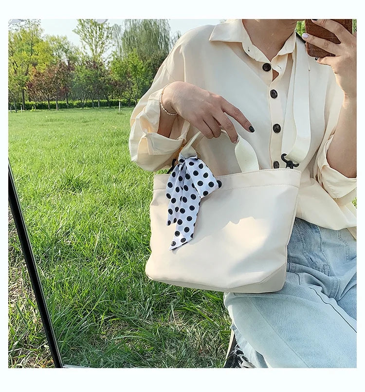 Silk Scarf Shoulder Bag W20791