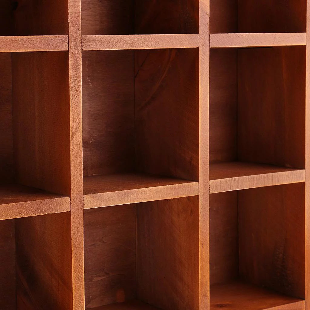 Wooden Wall Mount Storage Cabinet Shelf T7408