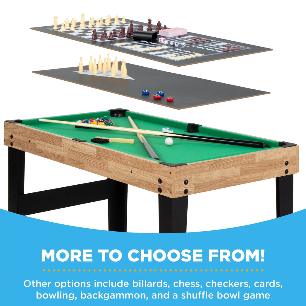 2x4ft 10-in-1 Combo Game Table Set M551581