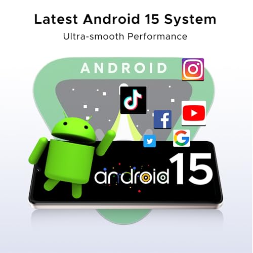 5G Android 15 Smartphone 32GB+256GB 6250mAh 6.75" HD+ 120Hz Dual SIM S60335