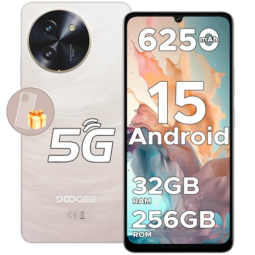 5G Android 15 Smartphone 32GB+256GB 6250mAh 6.75" HD+ 120Hz Dual SIM S60335