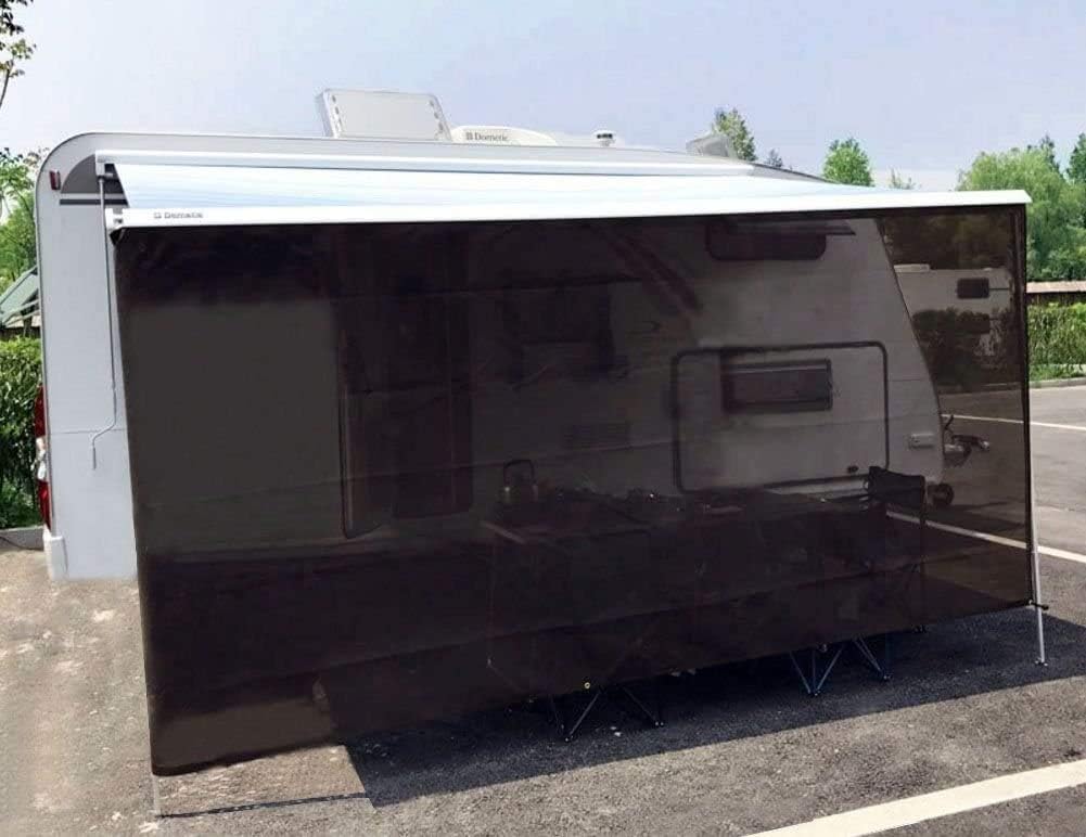 Black Mesh RV Awning Sun Shade Screen 8' X 15' 3'' B4003