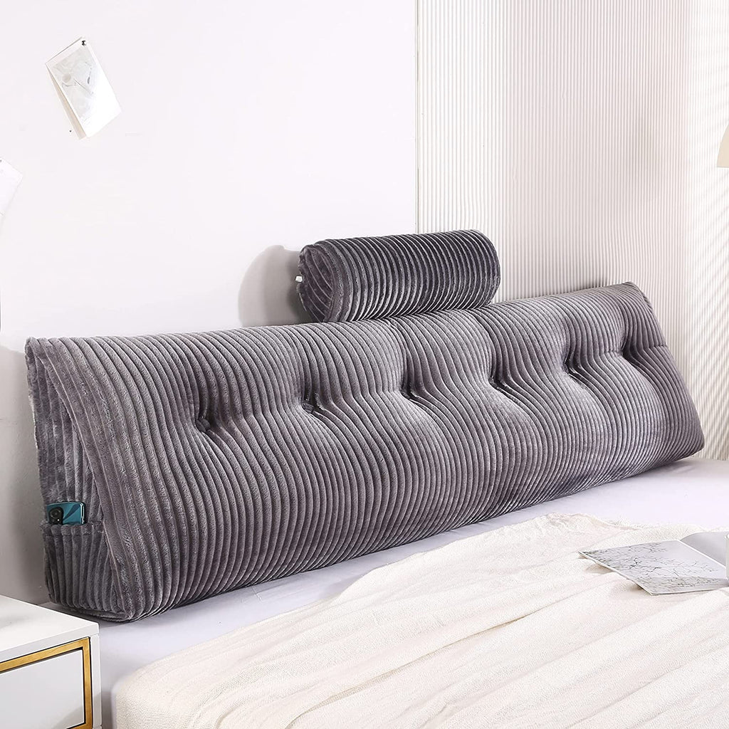 Wedge Headboard Pillow Bed Rest Bolster L5041