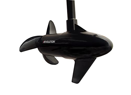 Freshwater Bow or Transom Mount Electric Trolling Motor, 50 lb Max Thrust, 36-inch Shaft M8315
