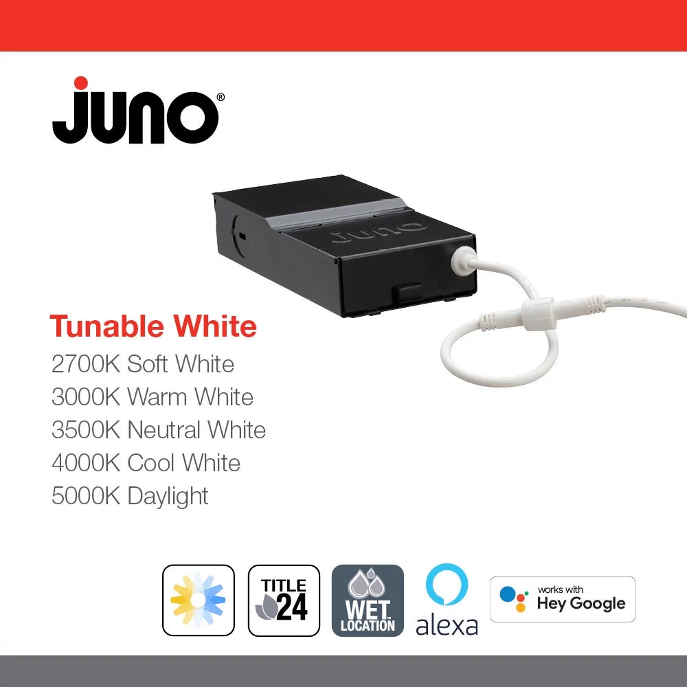 6" Smart Tunable CCT Integrated LED Canless K162