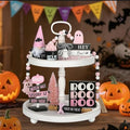 8 PCS Halloween Decorations and Two Tiered Tray Stand H8558
