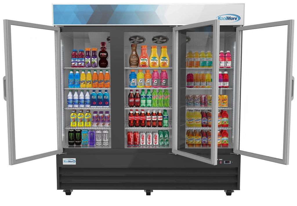 78 in. Three Glass-Door Merchandiser Refrigerator K9034