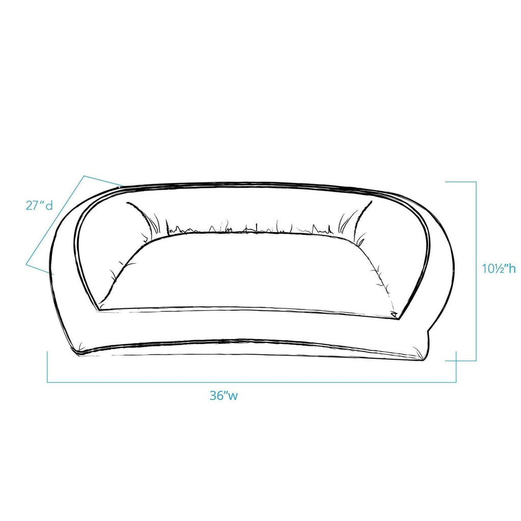 Quilted Microfiber Bolster Bed X771405