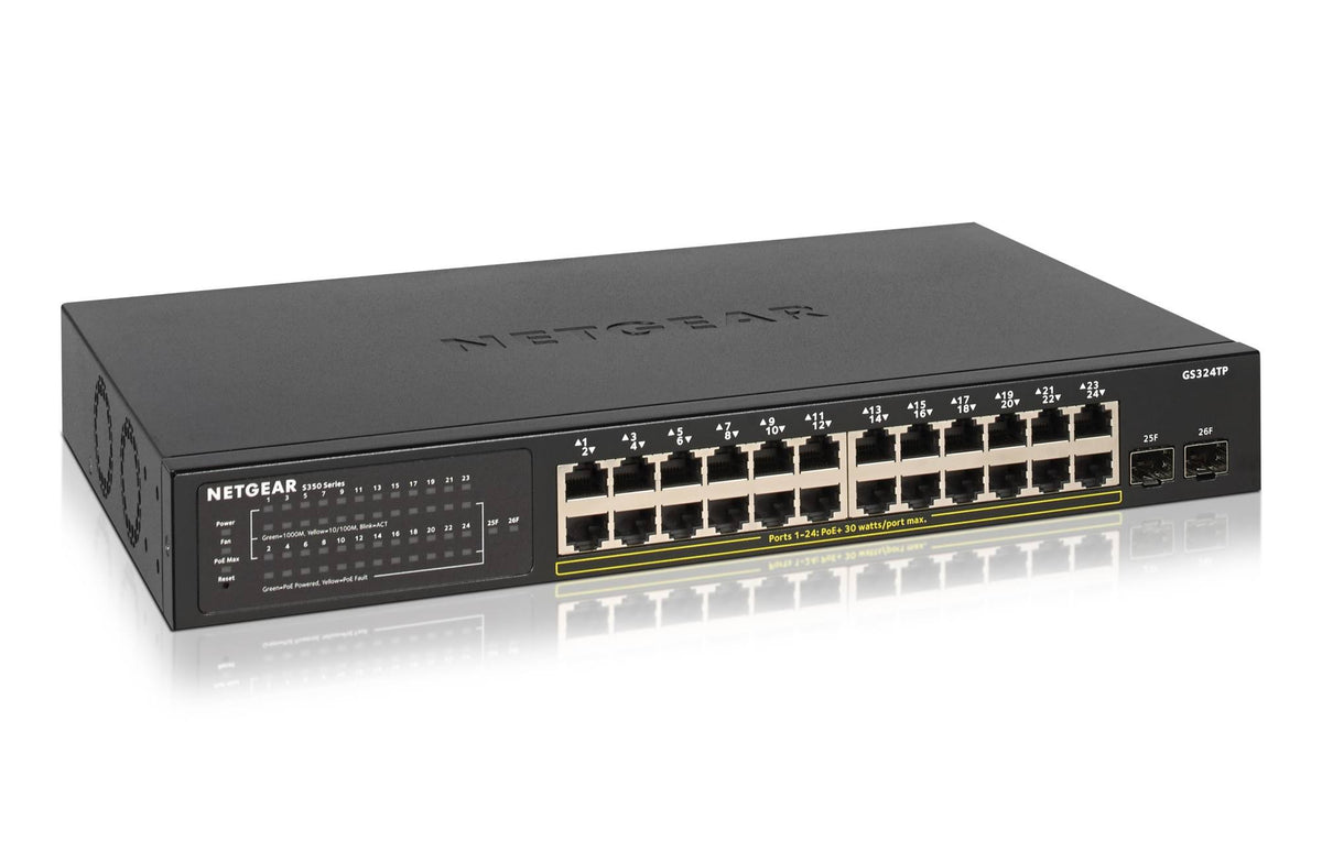 Black Managed Gigabit Ethernet Switch A682034