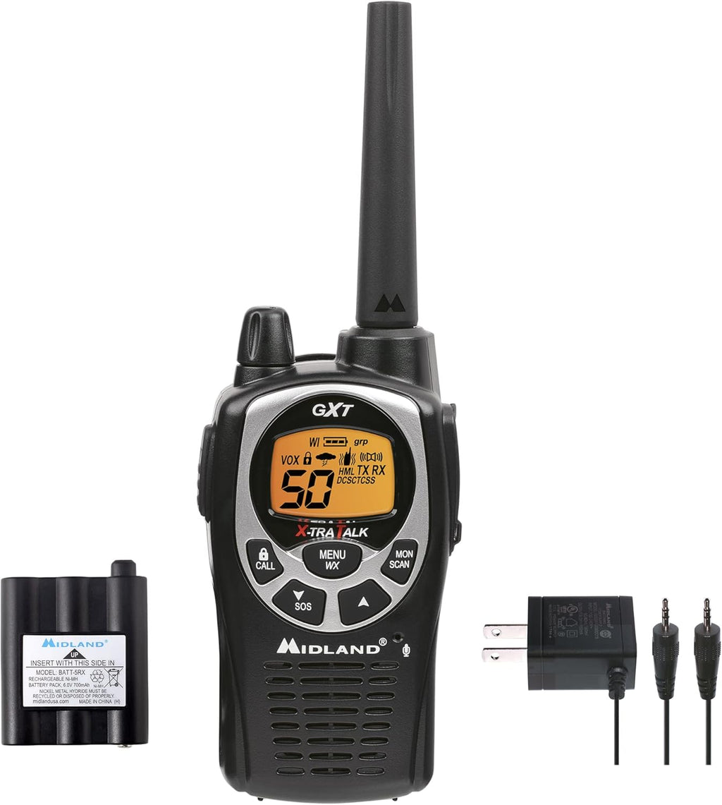 50 Channel Waterproof GMRS Two-Way Radio 3-Pack S94499