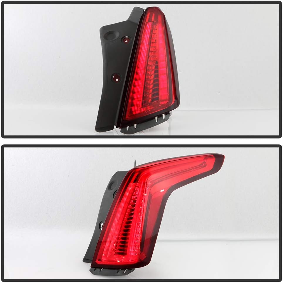 All Red Lens LED Tail Light Brake Lamp Assembly Replacement Right Passenger Side I37674