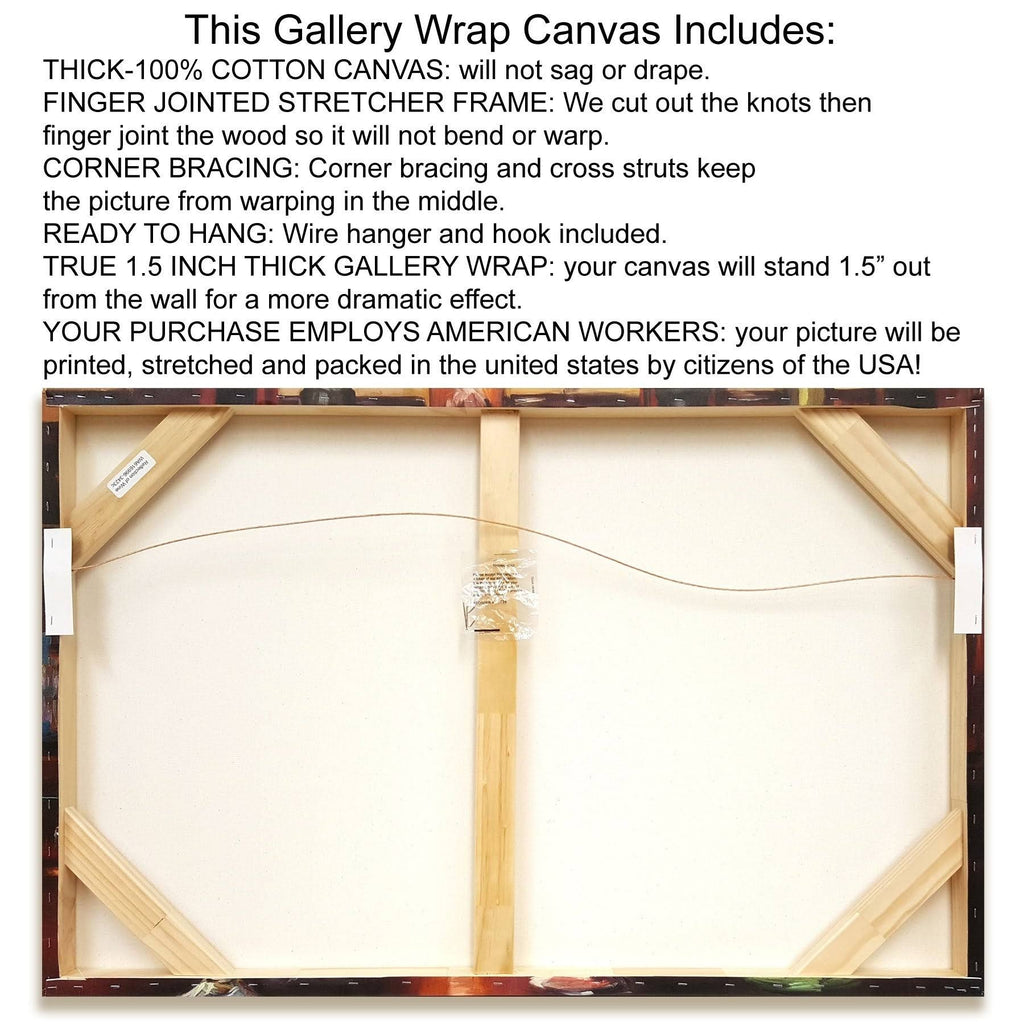 Pumpkin Latte Fine Art Giclee Print on Wrap Canvas 30x30x22 S986