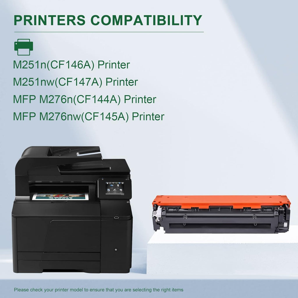 Compatible Toner Cartridge Replacement, 5 Pack D9707