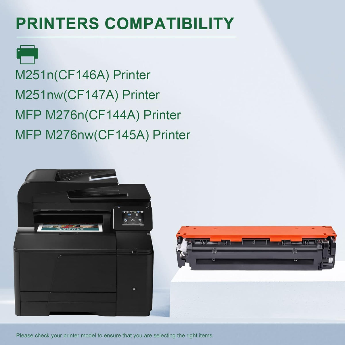 Compatible Toner Cartridge Replacement, 5 Pack D9707