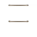 Double Wall Oven Handles in Brushed Bronze L717998