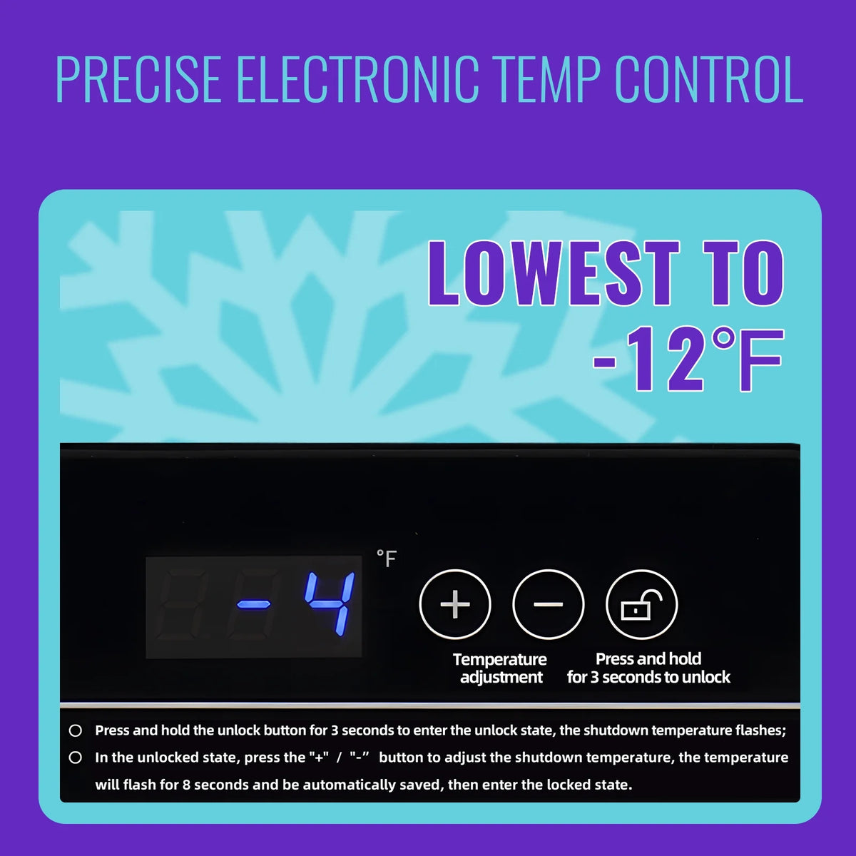 4.0 Cu.ft Compact Freezer with Two Removable Storage Baskets R576532