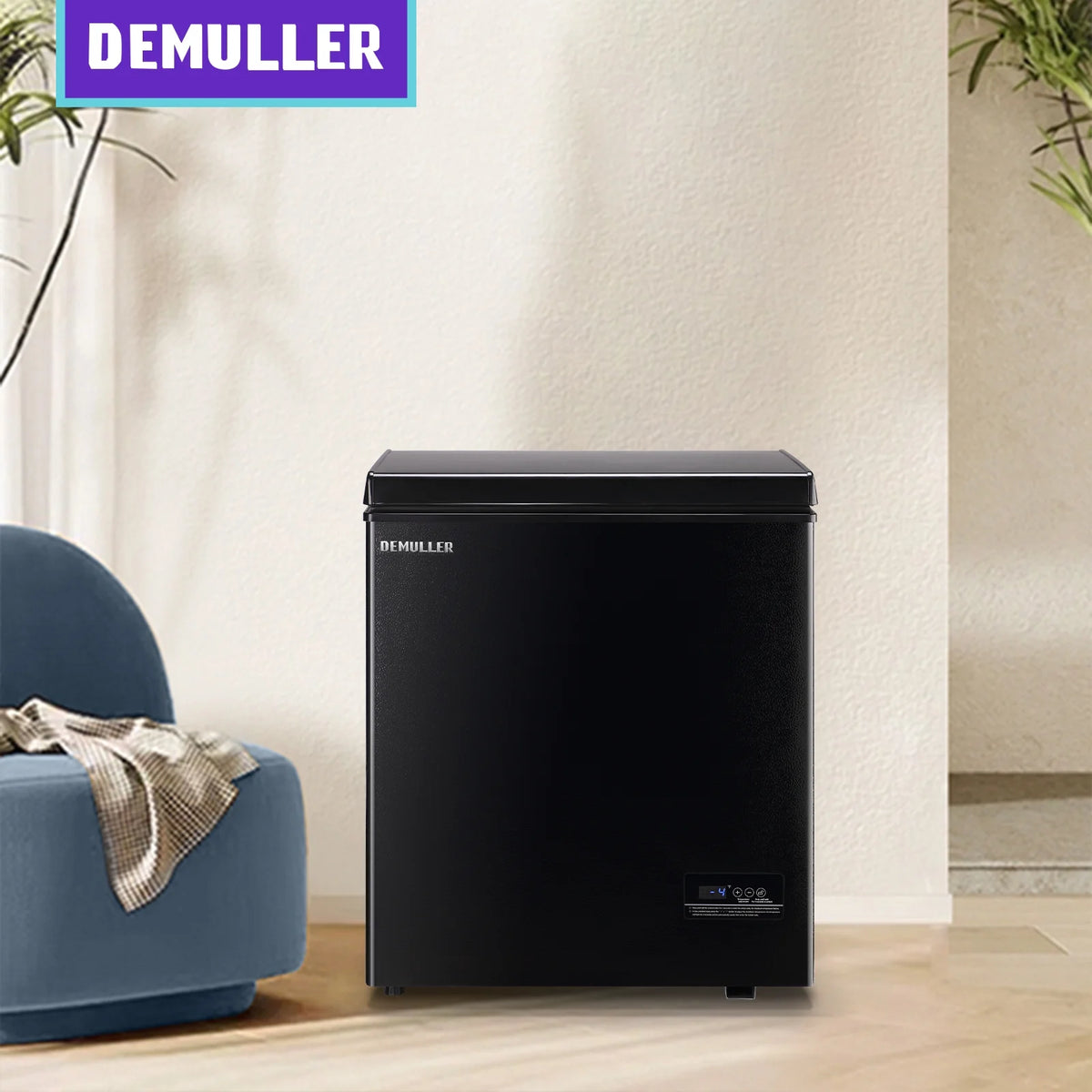 4.0 Cu.ft Compact Freezer with Two Removable Storage Baskets R576532