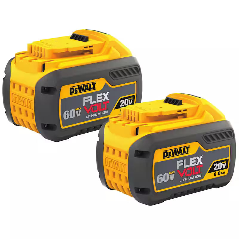 20V/60V MAX Lithium-Ion 9.0Ah Battery Pack (2 Pack) J583