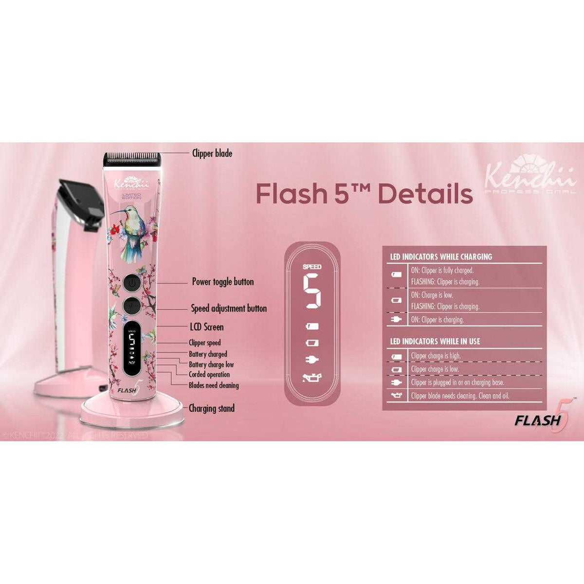 Digital Cordless Clipper J8529