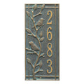 Bronze Verdigris Plaque E7728