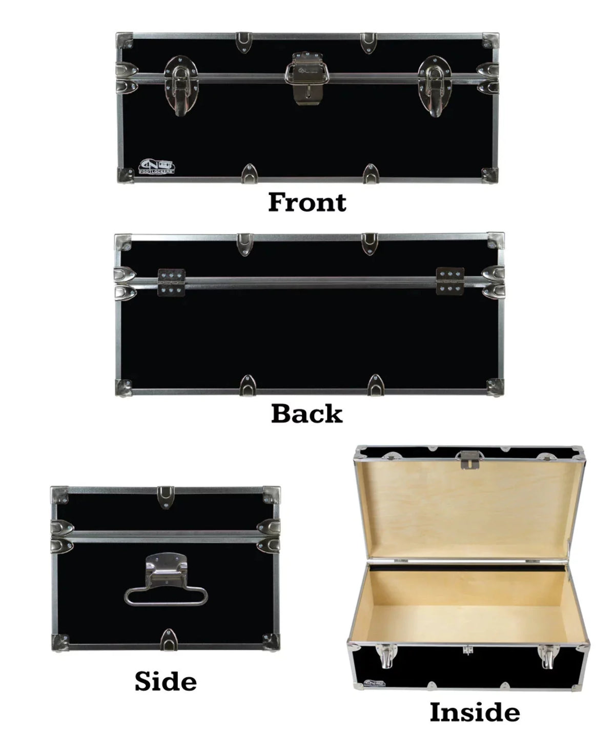 Steel Footlocker Trunk P797