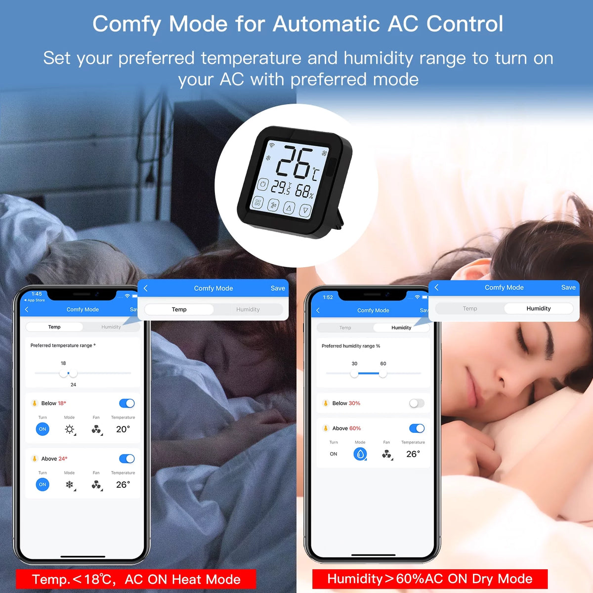Wifi IR Air Conditioner Controller with LCD Display F1787