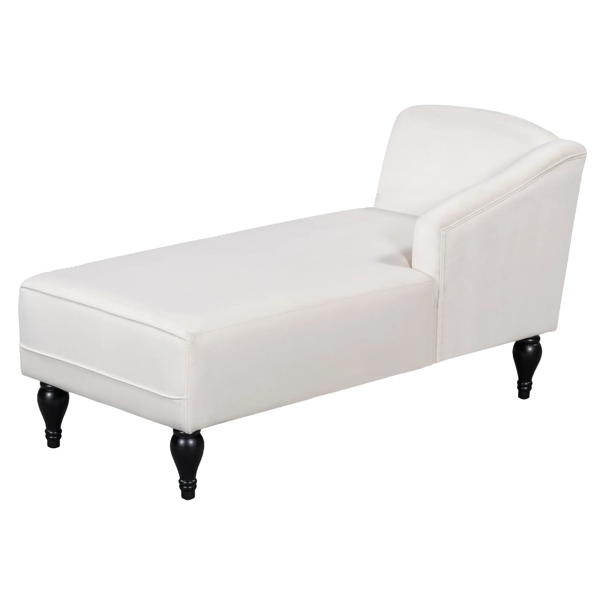 58 inch Velvet Button Tufted Chaise Lounge Sofa N839
