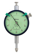 Dial Indicator, 0-10mm Range, 0-100 Reading A361564