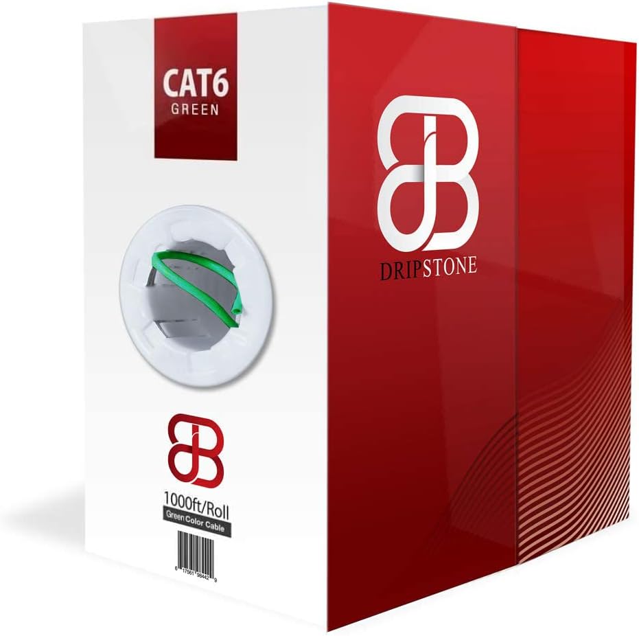 Blue CAT6 UTP Cable 23AWG 1000ft J6754