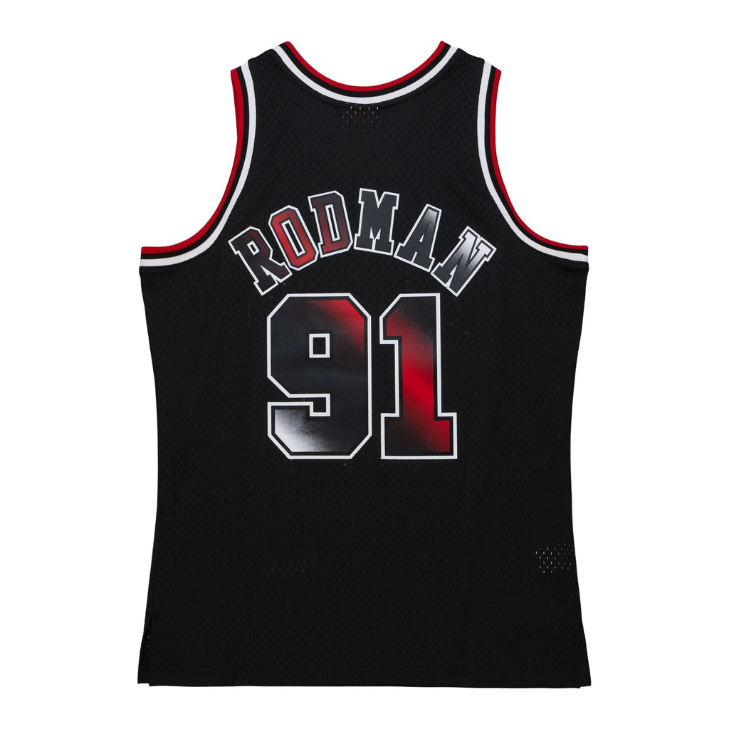 Chicago Bulls 1997-98 Dennis Rodman Swingman Jersey O8119