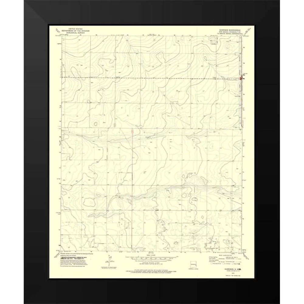 Black Modern Framed Art Print Z17833