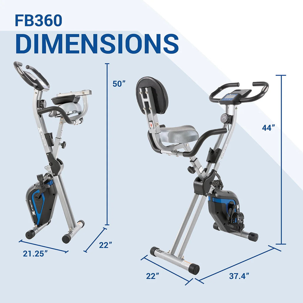 Compact Upright Folding Bike with Magnetic Resistance Y111