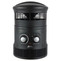 750 W Black Fan Forced Heater D364